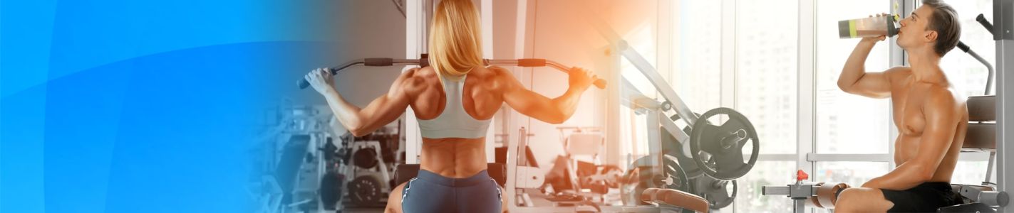 couple-exercising-and-consuming-powdered-protetin-beverages